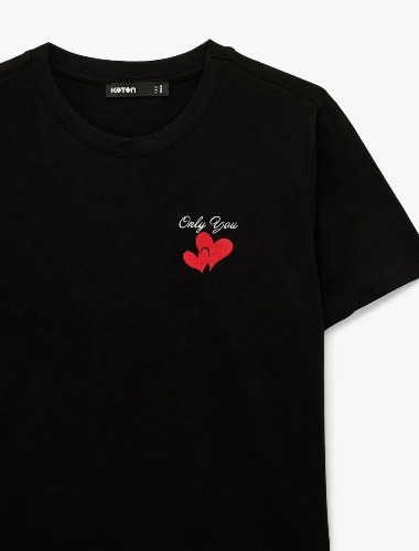 Resim Koton Kadın T-shirt 6SAK50092EK