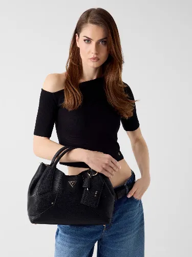 Resim Guess Handbag  Kadın  Çanta HWBG9914060-BLA Darcy Gırlfrıend Satchel