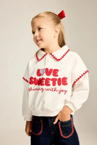 Resim Defacto  Kız Bebek Sweat I0898A5/ER105