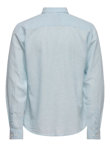 Resim Only & Sons Onscaiden Life Ls Solid Linen Shirt Noos Erkek Gömlek 22012321