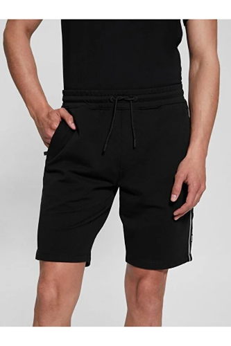 Resim Guess Athleisure  Erkek  Kot&Kanvas Şort Z2YD02K6ZS1-JBLK Arlo Short