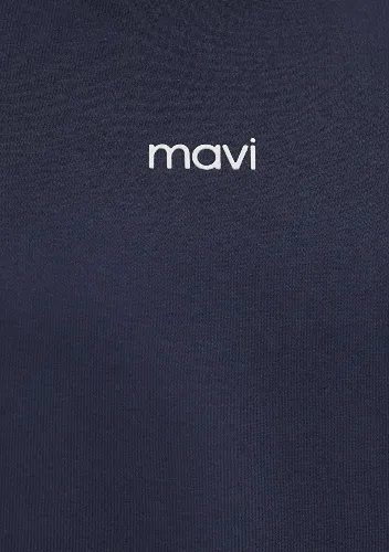 Resim Mavi Kadın T-shirt M1612829-85315