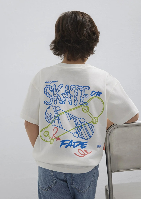 Resim Mavi Erkek Çocuk Tişört M6610450-70057