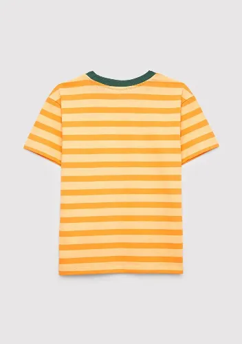Resim Mavi Erkek Çocuk T-shirt M6610467-89144
