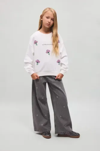 Resim Defacto Kız Çocuk Sweat I4169A8/ER105