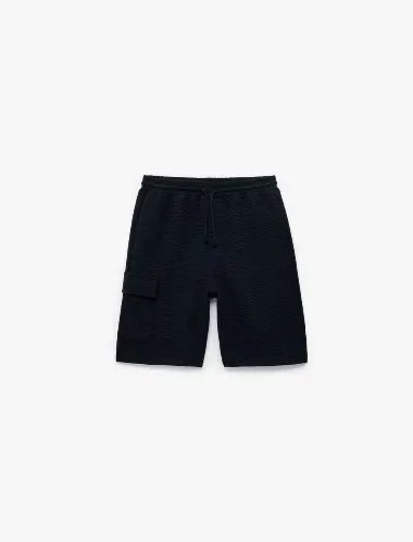 Resim Koton Erkek Çocuk Kot&Kanvas Şort 6SKB40134TK