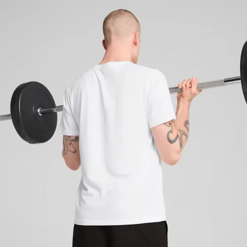 Resim Puma M Tad Ess Solıd Cat Tee Lc Erkek T-shirt 525908-02