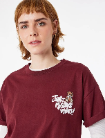 Resim Koton Kadın T-shirt 6SAL10254IK