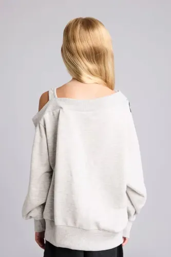 Resim Defacto  Kız Çocuk Sweat I6180A8/GR421
