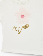 Resim Koton Kız Bebek T-shirt 6SMG10020AK