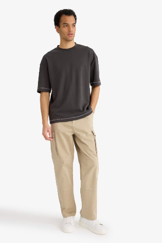 Resim Defacto Erkek T-shirt C0147AX/AR221