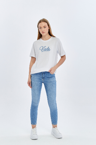 Resim Viole&More Kadın T-shirt 622