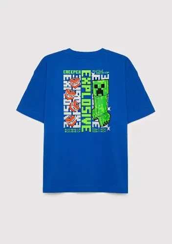 Resim Mavi Erkek Çocuk T-shirt M6610495-70896
