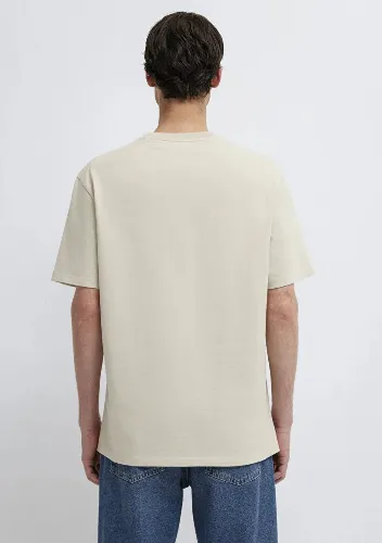 Resim Mavi Erkek T-shirt M0613209-70144