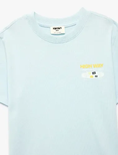 Resim Koton Erkek Çocuk T-shirt 6SKB10424TK