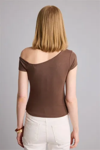 Resim Defacto Kadın  T-shirt H5955AX/BN322