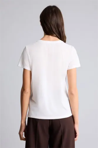 Resim Defacto Kadın T-shirt H1395AX/ER105