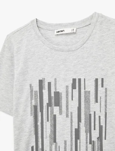 Resim Koton Kadın T-shirt 6SAK50126EK