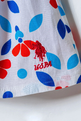 Resim U.S. Polo Assn Bebek Kız  Bebek İkili Takım USB2998