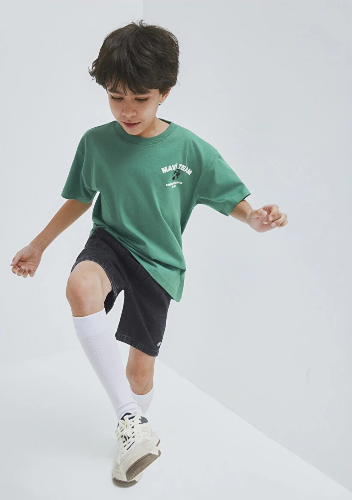 Resim Mavi Erkek Çocuk T-shirt M6610414-71697