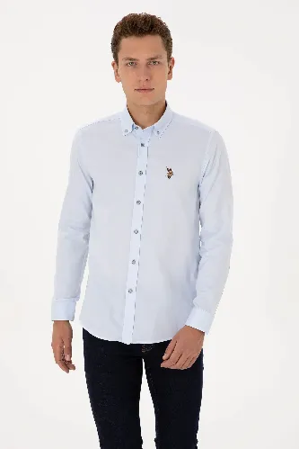 Resim 2225466 Cedcolor025K U.S Polo Assn. Erkek Uzun Kol Gömlek