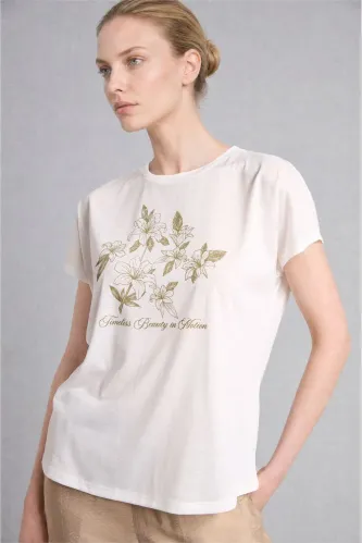 Resim Defacto Kadın T-Shirt H8367Ax/Er105