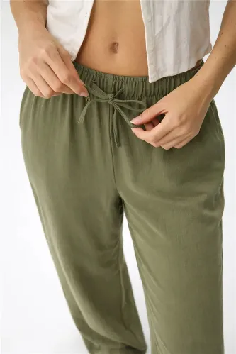 Resim Fashion Friends Kadın Kanvas Pantolon 26Y0608K1