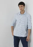 Resim Mavi Erkek Gömlek M0211693-91740