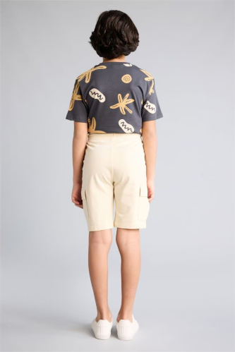 Resim Defacto Erkek Çocuk Penye Şort B5868A8/BG734