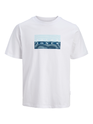 Resim Jack & Jones Jcofusıon Dots Prınt Tee Ss Crew Sn Erkek T-Shirt 12289863