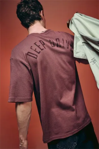 Resim Defacto Erkek T-shirt G4263AX/BR494