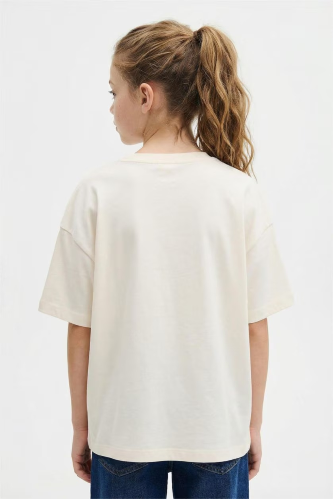 Resim Defacto Kız Çocuk T-shirt G1766A8/ER98