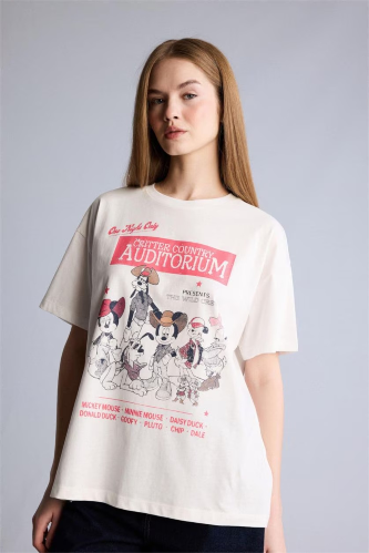 Resim Defacto Kadın T-shirt H6817AX/ER103