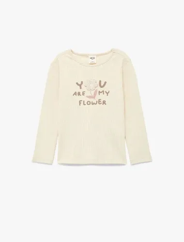 Resim Koton Kız Bebek Sweat 7WMG10024AK
