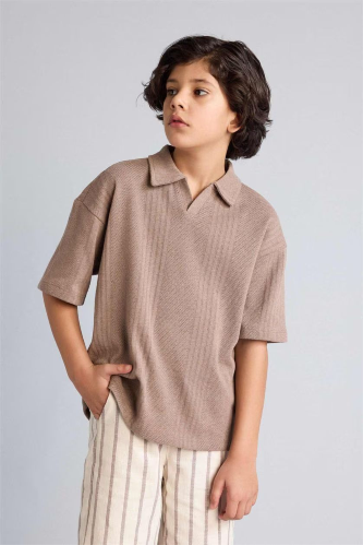 Resim Defacto Erkek Çocuk T-shirt G6128A8/BN589