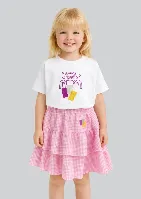 Resim Yenikoza Kız Çocuk Etek Takım
