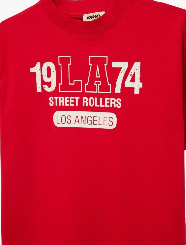 Resim Koton Erkek Çocuk T-shirt 6SKB10270TK