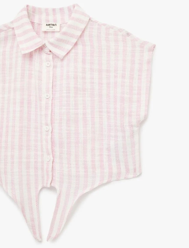 Resim Koton Kız Çocuk T-shirt 6SKG60007AW