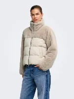 Resim Only Onlwanja Fur Puffer Mıx Jacket Noos Otw Kadın Mont 15292945