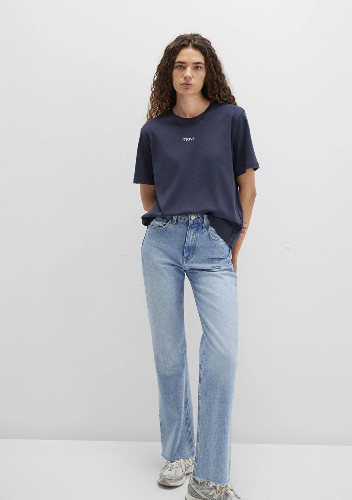 Resim Mavi Kadın T-shirt M1612829-85315