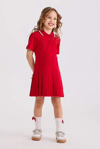 Resim Panço Kız Çocuk Elbise / Tulum