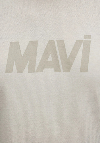 Resim Mavi Logo Erkek T-shirt M0612896-70134
