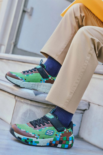 Resim Skechers MEGACRAFT 3.0 Erkek Çocuk Spor Ayakkabı 402182L BRMT