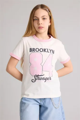 Resim Defacto Kız Çocuk T-shirt G1780A8/ER85