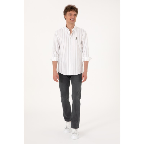 Resim U.S. Polo Assn. Sanra Erkek Dokuma Gömlek 2105165