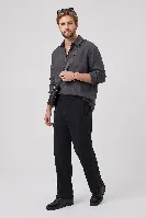Resim T19Er-82196 Düz Paça Erkek Eşofman Alt