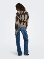 Resim Only Jdybıanka L/S Argyle Pullover Knt Kadın Kazak 15381327