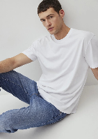 Resim Mavi Erkek T-shirt M066249-620