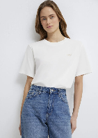 Resim Mavi Kadın T-shirt M1613804-80194