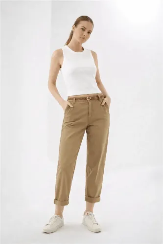 Resim Fashion Friends Kadın Kanvas Pantolon 26Y0107K1